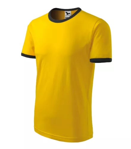 Malfini Infinity - Kerek nyakú unisex póló - Sárga - S