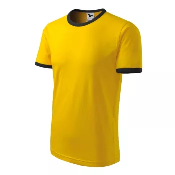 Malfini Infinity - Kerek nyakú unisex póló - Sárga - M