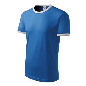   Malfini Infinity - Kerek nyakú unisex póló - Azúrkék - M