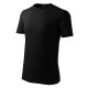 Malfini Classic New - Kerek nyakú férfi póló - Fekete - 3XL
