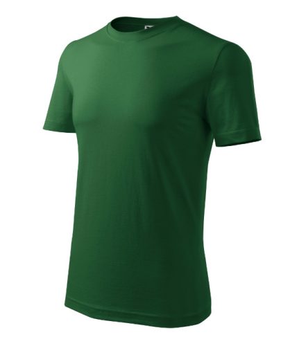Malfini Classic New - Kerek nyakú férfi póló - Üvegzöld - S