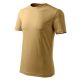 Malfini Classic New - Kerek nyakú férfi póló - Homok - 2XL
