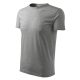 Malfini Classic New - Kerek nyakú férfi póló - Sötétszürke melírozott - 2XL
