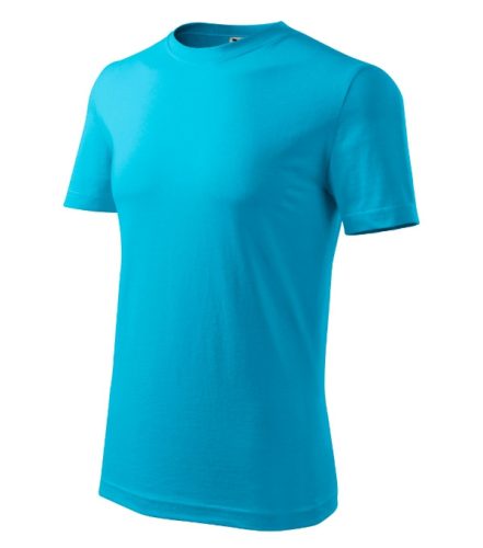 Malfini Classic New - Kerek nyakú férfi póló - Türkiz - S