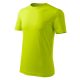 Malfini Classic New - Kerek nyakú férfi póló - Lime - 2XL