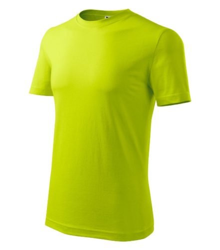Malfini Classic New - Kerek nyakú férfi póló - Lime - 3XL