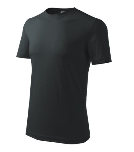 Malfini Classic New - Kerek nyakú férfi póló - Ébenszürke - 2XL