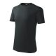 Malfini Classic New - Kerek nyakú férfi póló - Ébenszürke - 2XL