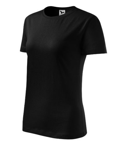 Malfini Classic New - Kerek nyakú női póló - Fekete - XS