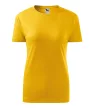 Malfini Classic New - Kerek nyakú női póló - Sárga - XS