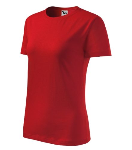Malfini Classic New - Kerek nyakú női póló - Piros - XS