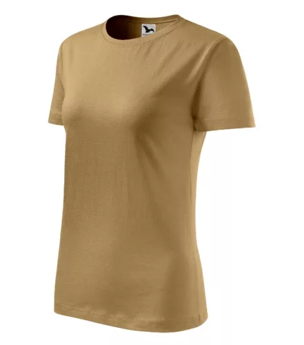 Malfini Classic New - Kerek nyakú női póló - Homok - XL