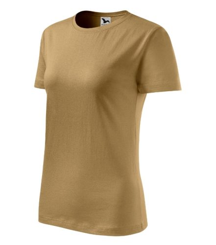 Malfini Classic New - Kerek nyakú női póló - Homok - 2XL