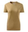 Malfini Classic New - Kerek nyakú női póló - Homok - 2XL