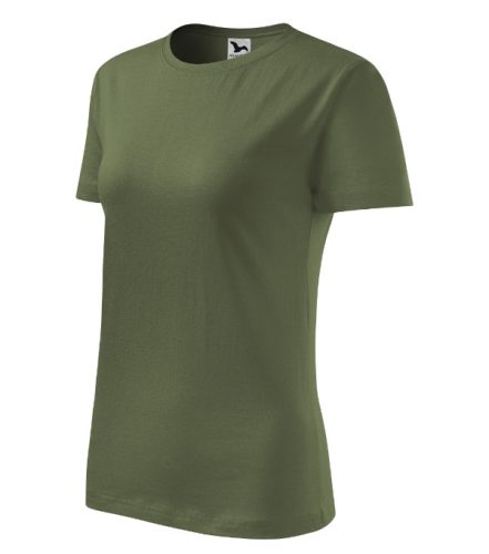 Malfini Classic New - Kerek nyakú női póló - Khaki - L