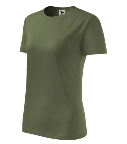 Malfini Classic New - Kerek nyakú női póló - Khaki - 2XL
