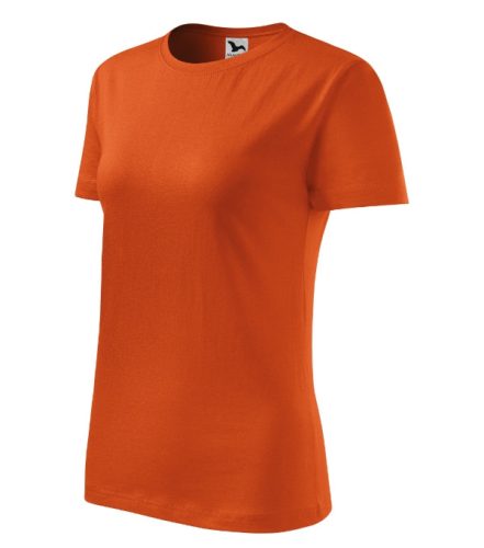 Malfini Classic New - Kerek nyakú női póló - Narancssárga - XS