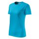 Malfini Classic New - Kerek nyakú női póló - Türkiz - 2XL