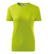 Malfini Classic New - Kerek nyakú női póló - Lime - XS