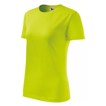 Malfini Classic New - Kerek nyakú női póló - Lime - M
