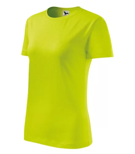 Malfini Classic New - Kerek nyakú női póló - Lime - M