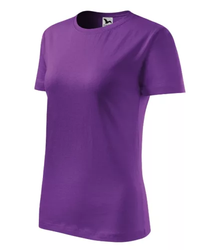 Malfini Classic New - Kerek nyakú női póló - Lila - XS