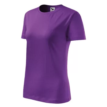 Malfini Classic New - Kerek nyakú női póló - Lila - S