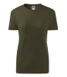 Malfini Classic New - Kerek nyakú női póló - Military - XL