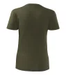 Malfini Classic New - Kerek nyakú női póló - Military - XL