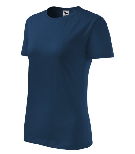 Malfini Classic New - Kerek nyakú női póló - Éjkék - XL