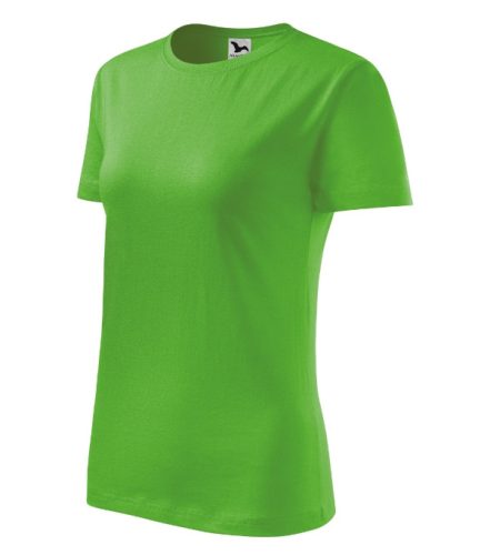 Malfini Classic New - Kerek nyakú női póló - Almazöld - XS