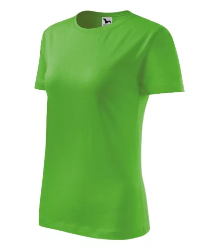 Malfini Classic New - Kerek nyakú női póló - Almazöld - XS