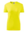 Malfini Classic New - Kerek nyakú női póló - Citrom - XL