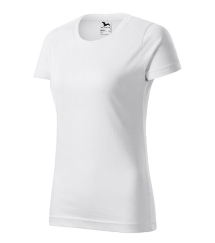Malfini Basic - Kerek nyakú női póló - Fehér - 3XL