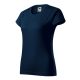 Malfini Basic - Kerek nyakú női póló - Tengerészkék - 3XL