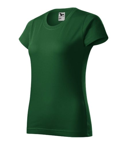 Malfini Basic - Kerek nyakú női póló - Üvegzöld - 2XL