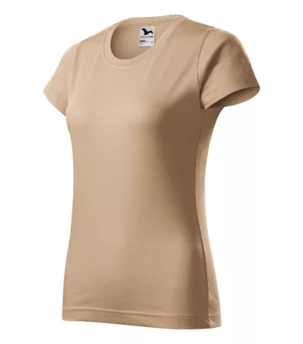 Malfini Basic - Kerek nyakú női póló - Homok - XL