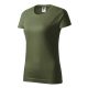 Malfini Basic - Kerek nyakú női póló - Khaki - XS