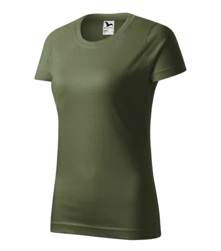 Malfini Basic - Kerek nyakú női póló - Khaki - M