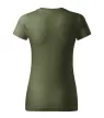 Malfini Basic - Kerek nyakú női póló - Khaki - M