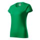 Malfini Basic - Kerek nyakú női póló - Fűzöld - 2XL