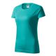 Malfini Basic - Kerek nyakú női póló - Smaragdzöld - 2XL