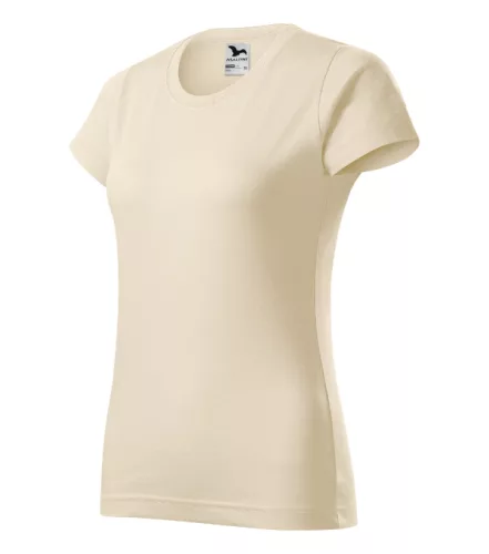 Malfini Basic - Kerek nyakú női póló - Mandula - 2XL