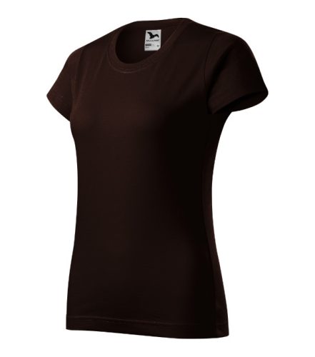 Malfini Basic - Kerek nyakú női póló - Kávé - XL