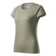 Malfini Basic - Kerek nyakú női póló - Világos khaki - XS