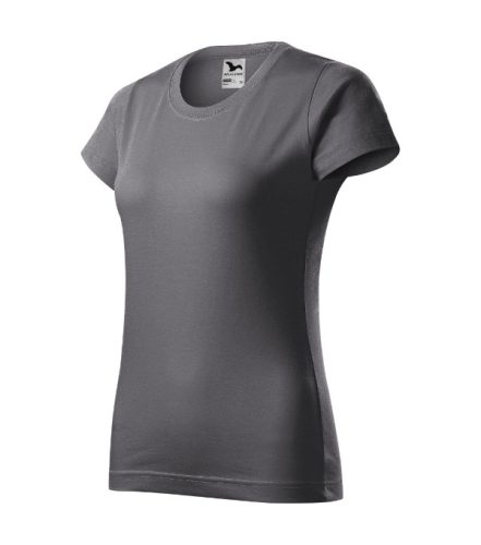 Malfini Basic - Kerek nyakú női póló - Acélszürke - XL