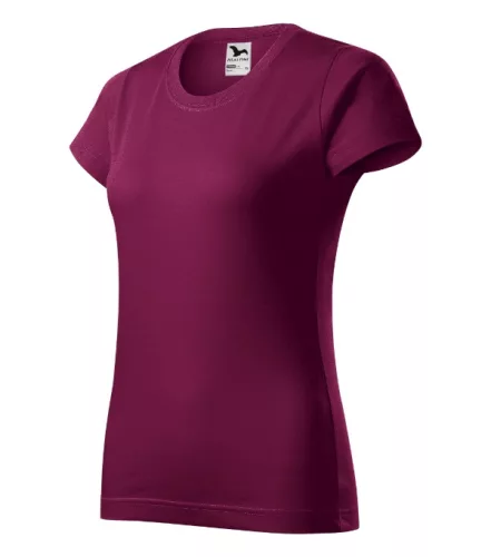 Malfini Basic - Kerek nyakú női póló - Rododendron - 2XL