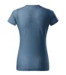 Malfini Basic - Kerek nyakú női póló - Farmerkék - XL