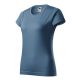 Malfini Basic - Kerek nyakú női póló - Farmerkék - 2XL