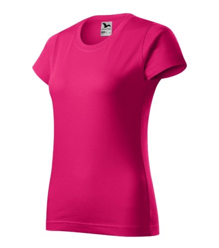 Malfini Basic - Kerek nyakú női póló - Málna - 2XL